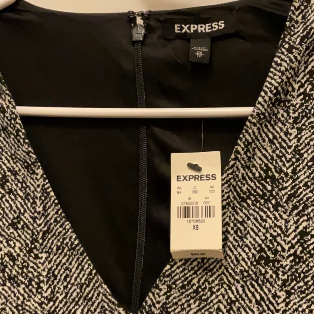 EXPRESS Women’s XS Midi Dress Business Casual BRAND NEW